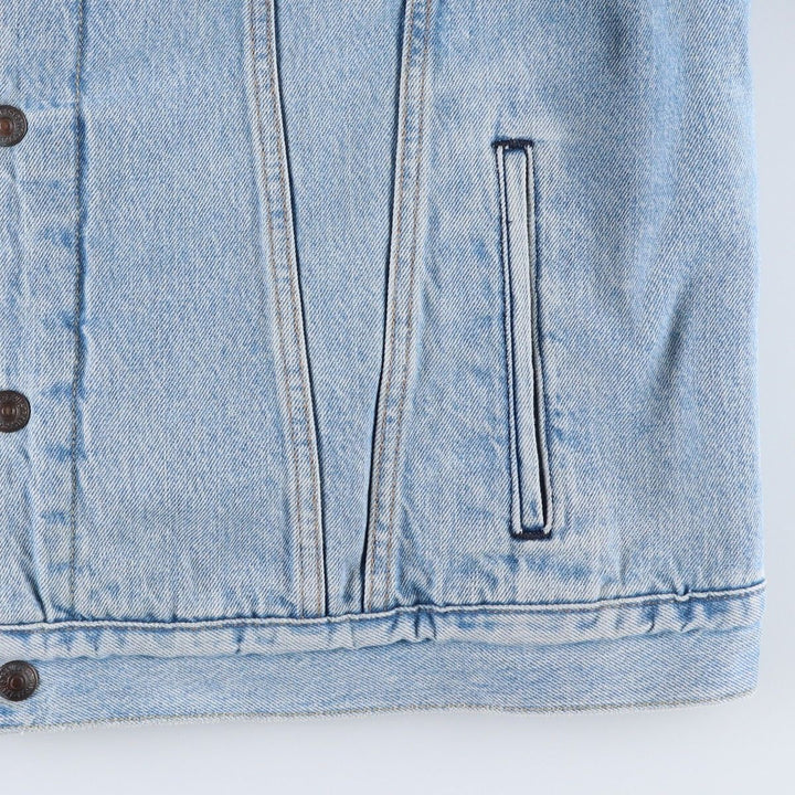 Levi's Padded Denim Jacket, Men's Size XL cotton blue type Vintage Second Hand