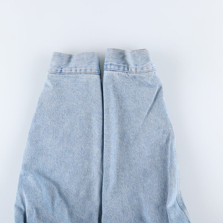 Levi's Padded Denim Jacket, Men's Size XL cotton blue type Vintage Second Hand