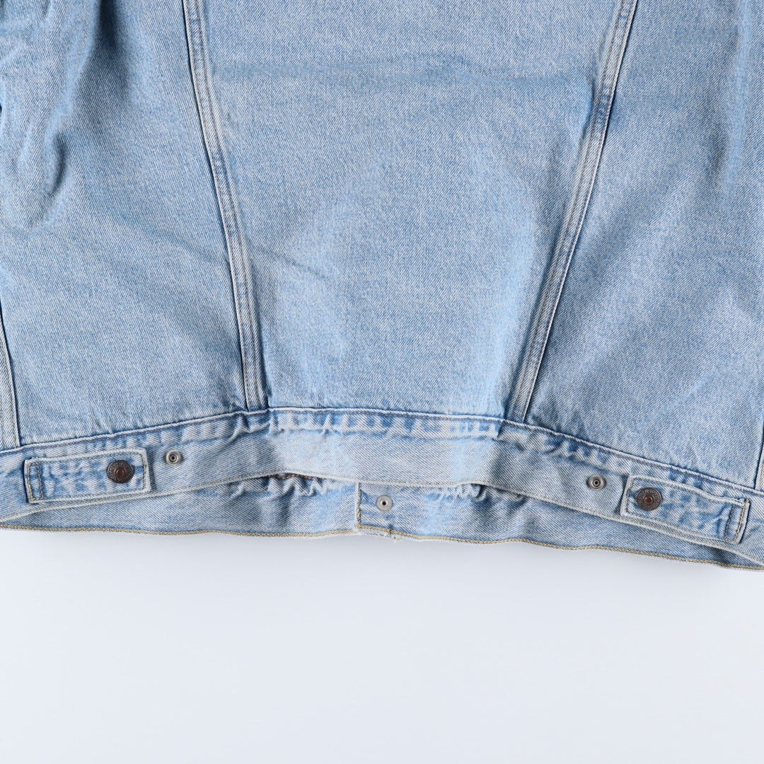 Levi's Padded Denim Jacket, Men's Size XL cotton blue type Vintage Second Hand