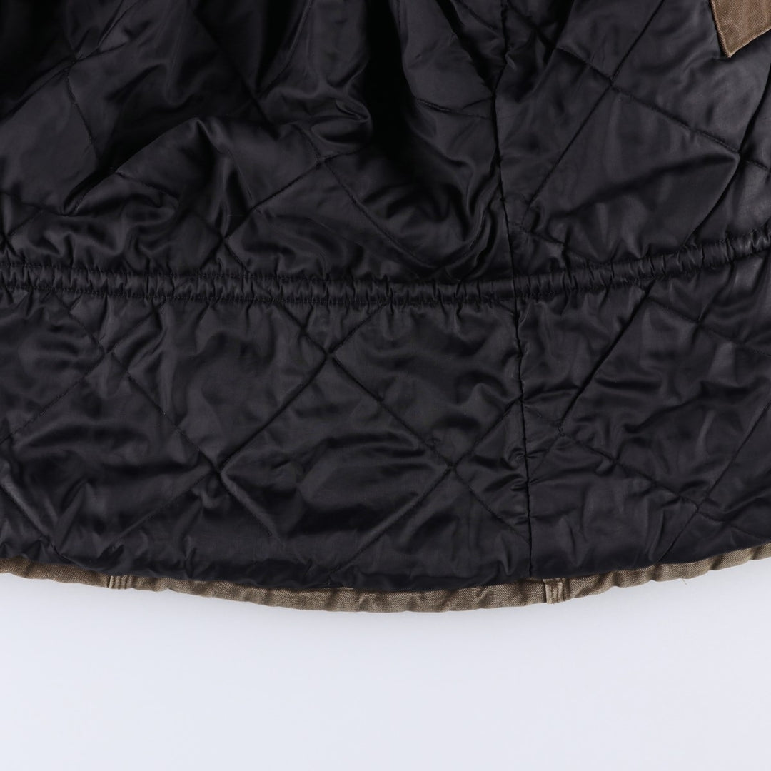 2000'S Carhartt Traditional Padded Duck Work Jacket, Men's Size L cotton chocolate Vintage Second Hand