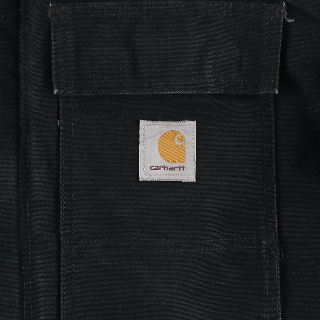 2000'S Carhartt Traditional Padded Duck Work Jacket, Men's XXL cotton black type Vintage Second Hand