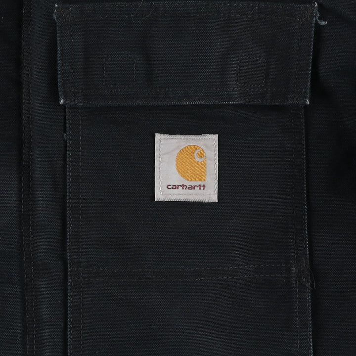 2000'S Carhartt Traditional Padded Duck Work Jacket, Men's XXL cotton black type Vintage Second Hand