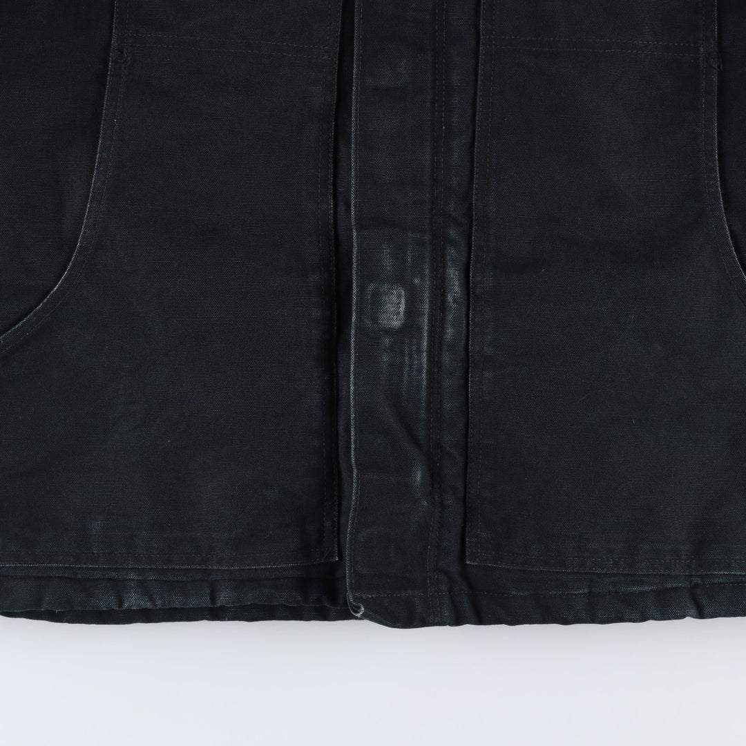 2000'S Carhartt Traditional Padded Duck Work Jacket, Men's XXL cotton black type Vintage Second Hand