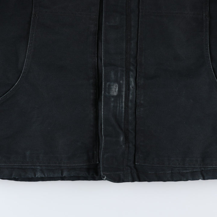 2000'S Carhartt Traditional Padded Duck Work Jacket, Men's XXL cotton black type Vintage Second Hand