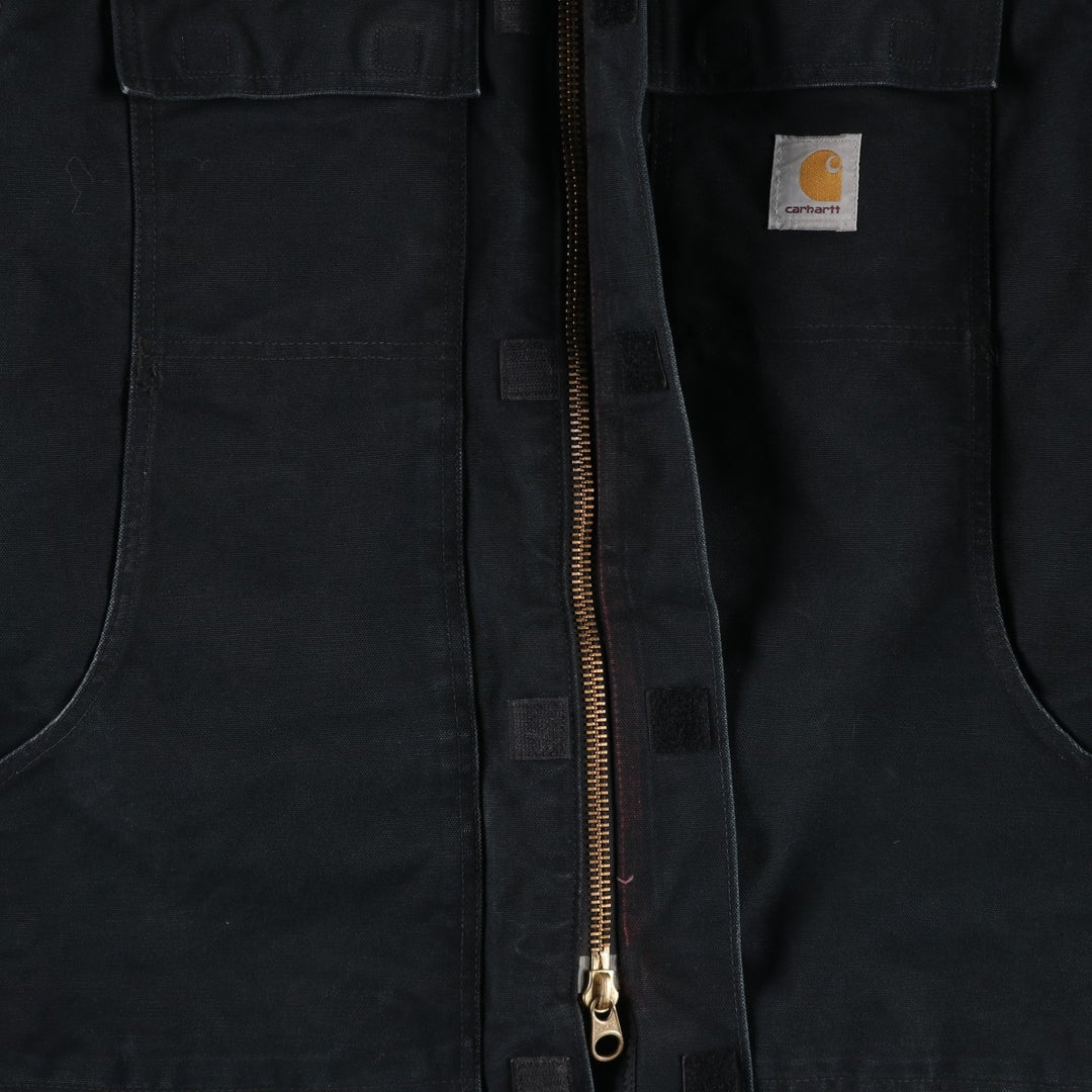 2000'S Carhartt Traditional Padded Duck Work Jacket, Men's XXL cotton black type Vintage Second Hand