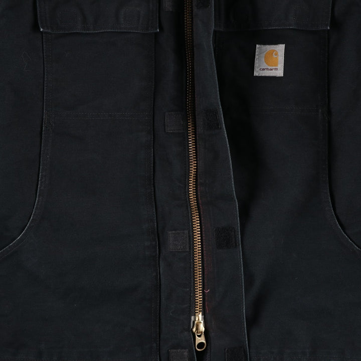2000'S Carhartt Traditional Padded Duck Work Jacket, Men's XXL cotton black type Vintage Second Hand