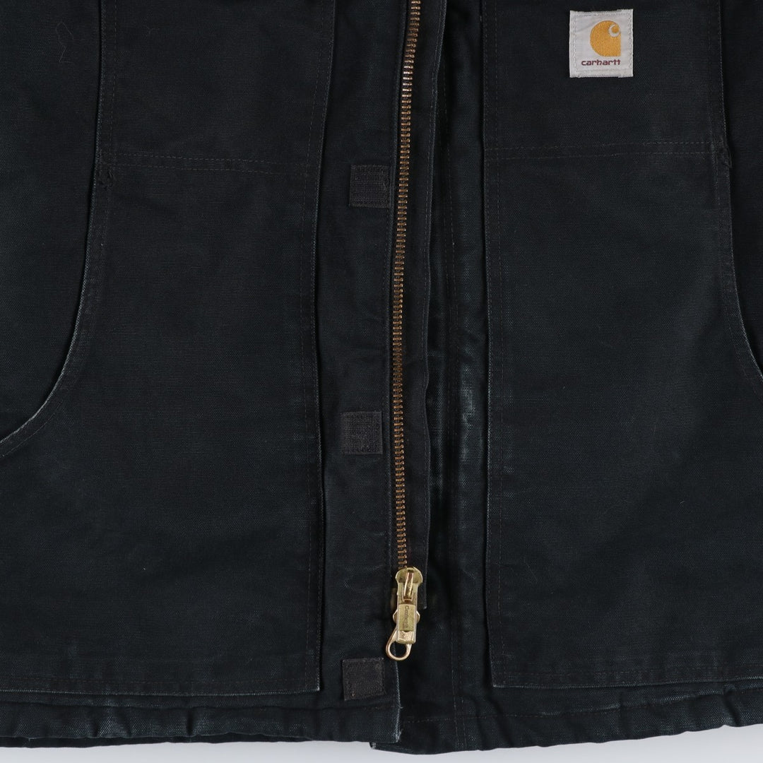 2000'S Carhartt Traditional Padded Duck Work Jacket, Men's XXL cotton black type Vintage Second Hand