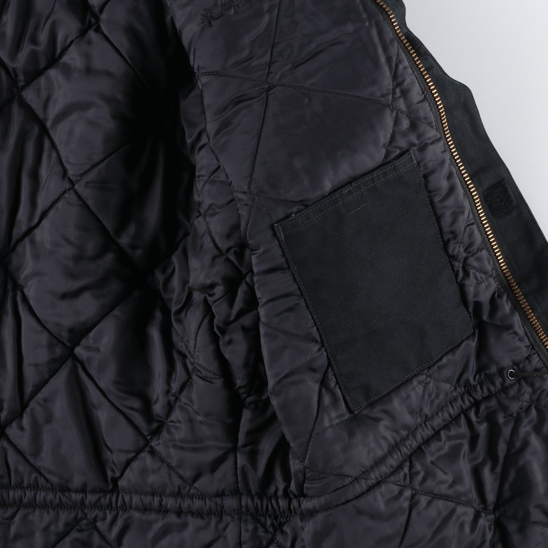 2000'S Carhartt Traditional Padded Duck Work Jacket, Men's XXL cotton black type Vintage Second Hand