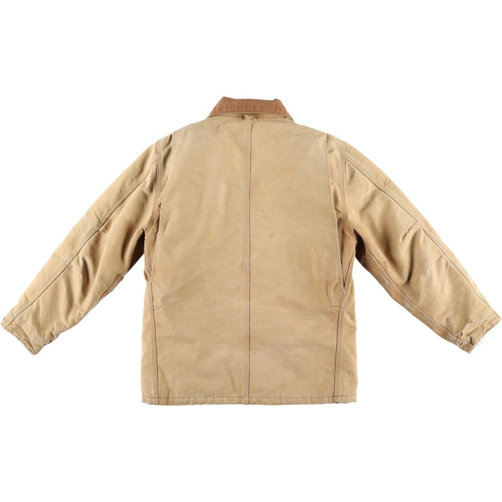 Carhartt Traditional Padded Duck Work Jacket, Men's Size L unclear beige type brown Vintage Second Hand