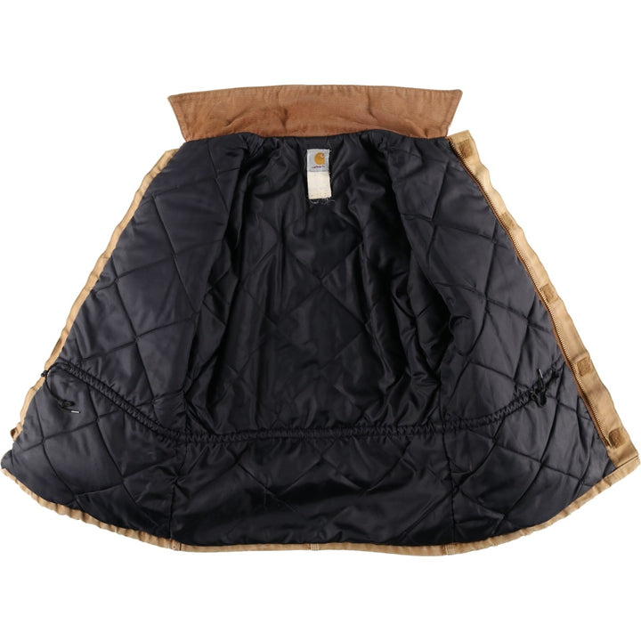 Carhartt Traditional Padded Duck Work Jacket, Men's Size L unclear beige type brown Vintage Second Hand