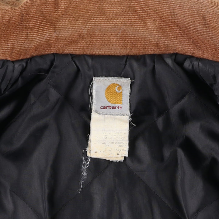 Carhartt Traditional Padded Duck Work Jacket, Men's Size L unclear beige type brown Vintage Second Hand