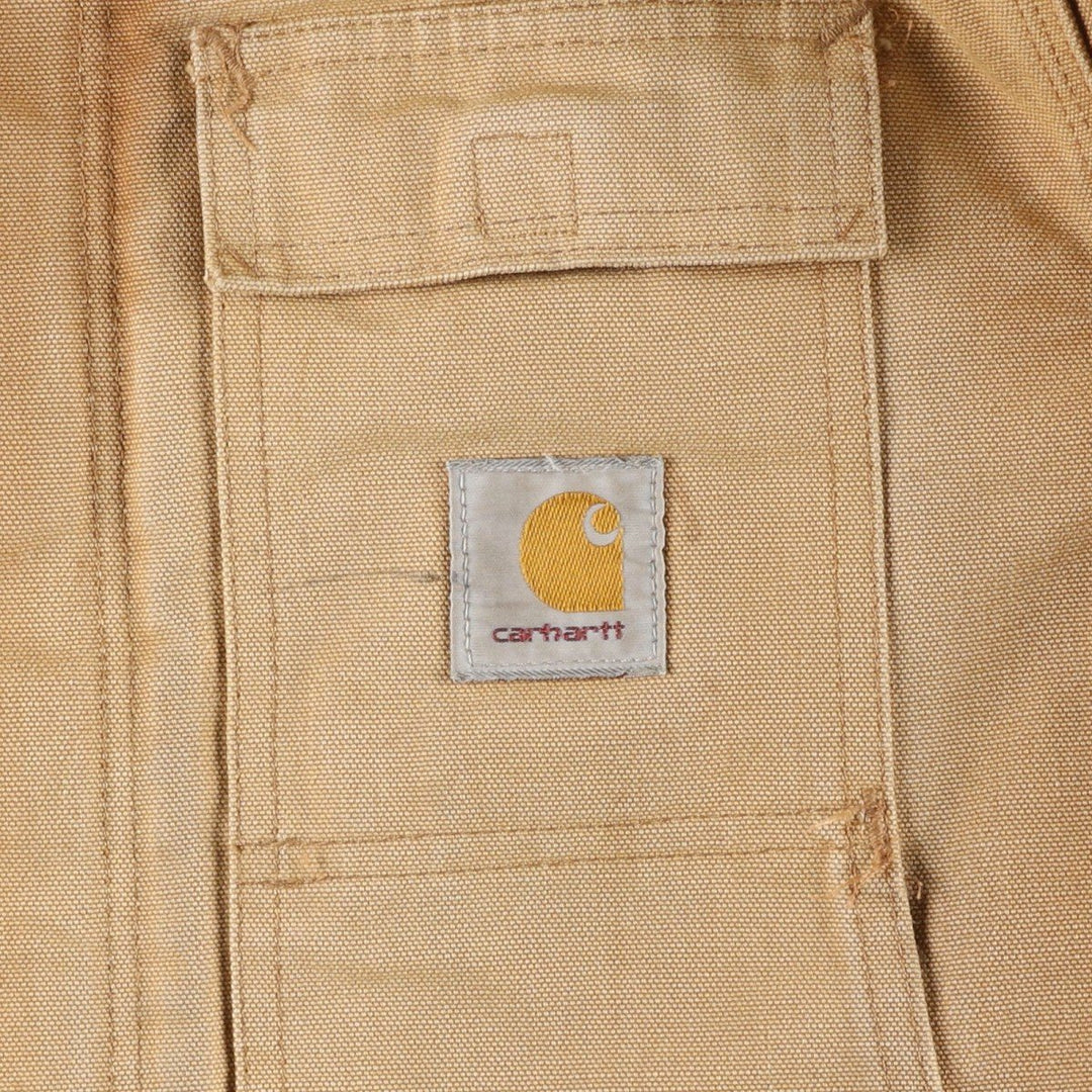 Carhartt Traditional Padded Duck Work Jacket, Men's Size L unclear beige type brown Vintage Second Hand