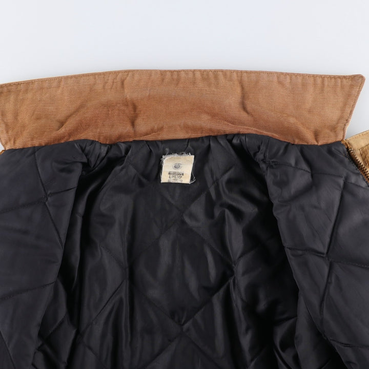 Carhartt Traditional Padded Duck Work Jacket, Men's Size L unclear beige type brown Vintage Second Hand