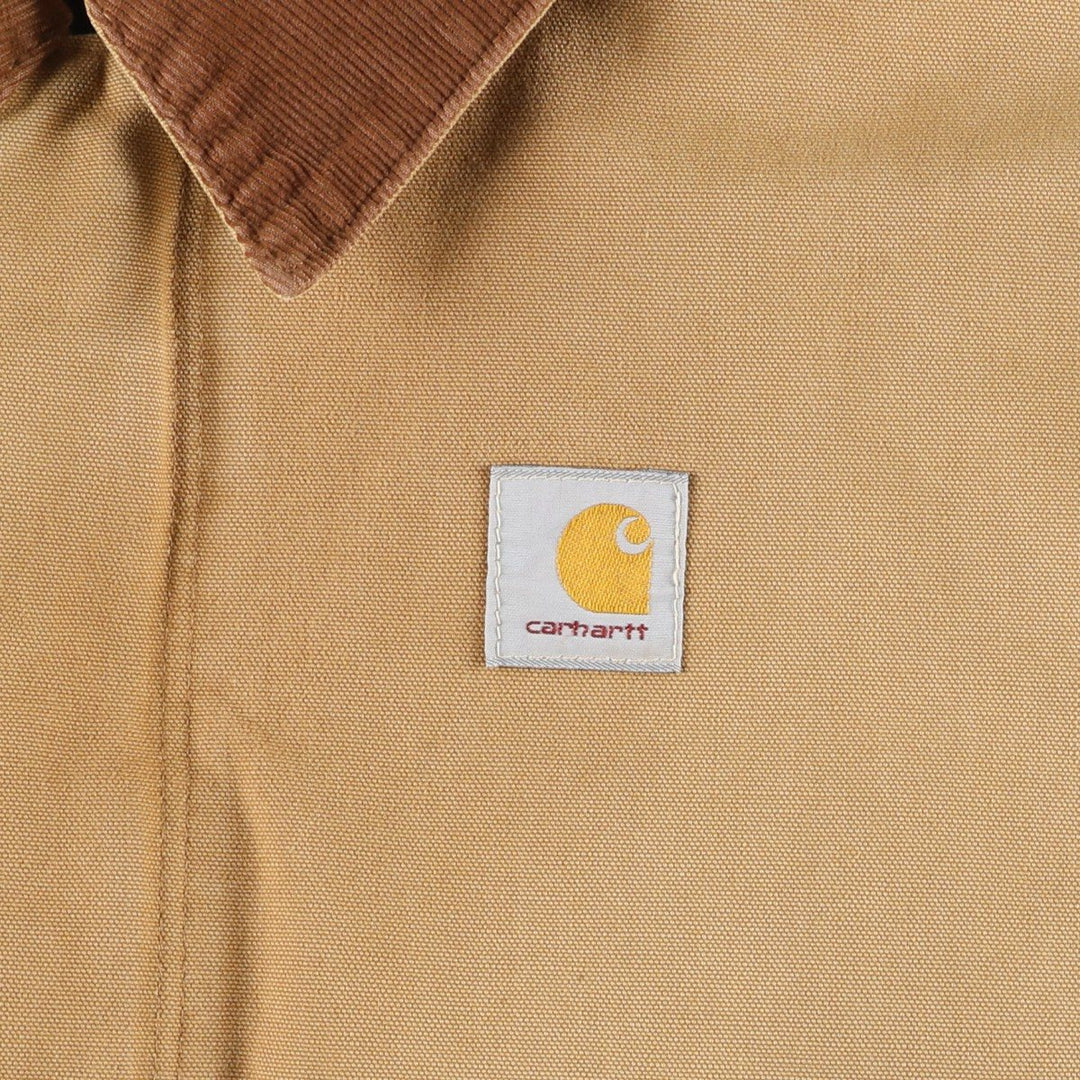 Carhartt Traditional Padded Duck Work Jacket, Men's XL unclear Beige type Vintage Second Hand