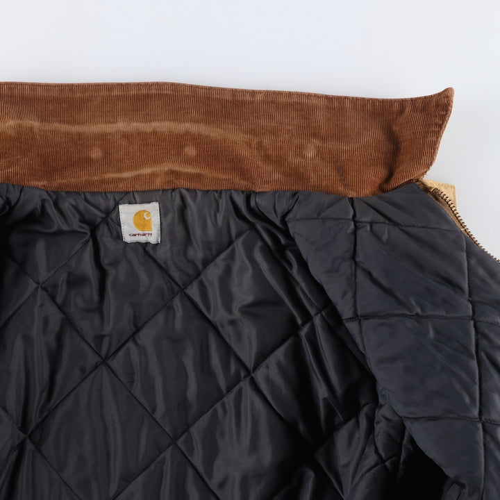 Carhartt Traditional Padded Duck Work Jacket, Men's XL unclear Beige type Vintage Second Hand