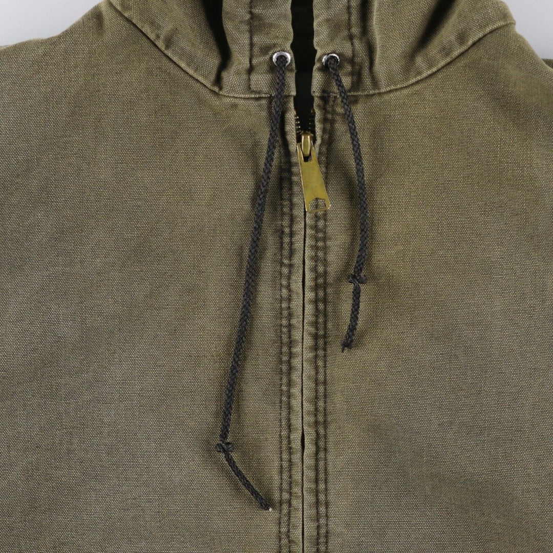 Carhartt Active Jacket, Padded Duck Full-Zip Hoodie, Men's XL unclear Khaki type Vintage Second Hand