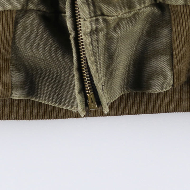 Carhartt Active Jacket, Padded Duck Full-Zip Hoodie, Men's XL unclear Khaki type Vintage Second Hand