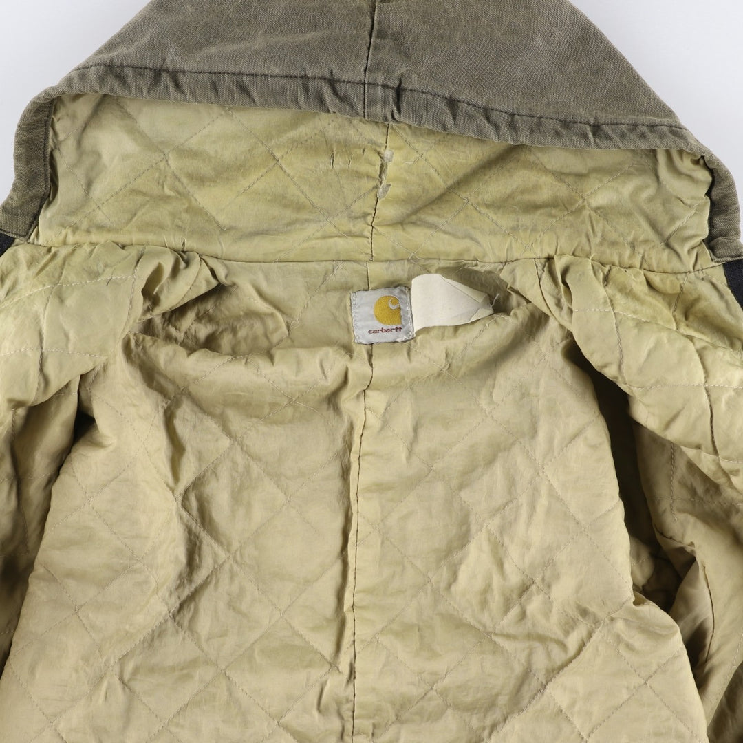 Carhartt Active Jacket, Padded Duck Full-Zip Hoodie, Men's XL unclear Khaki type Vintage Second Hand