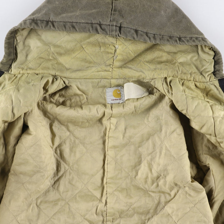Carhartt Active Jacket, Padded Duck Full-Zip Hoodie, Men's XL unclear Khaki type Vintage Second Hand
