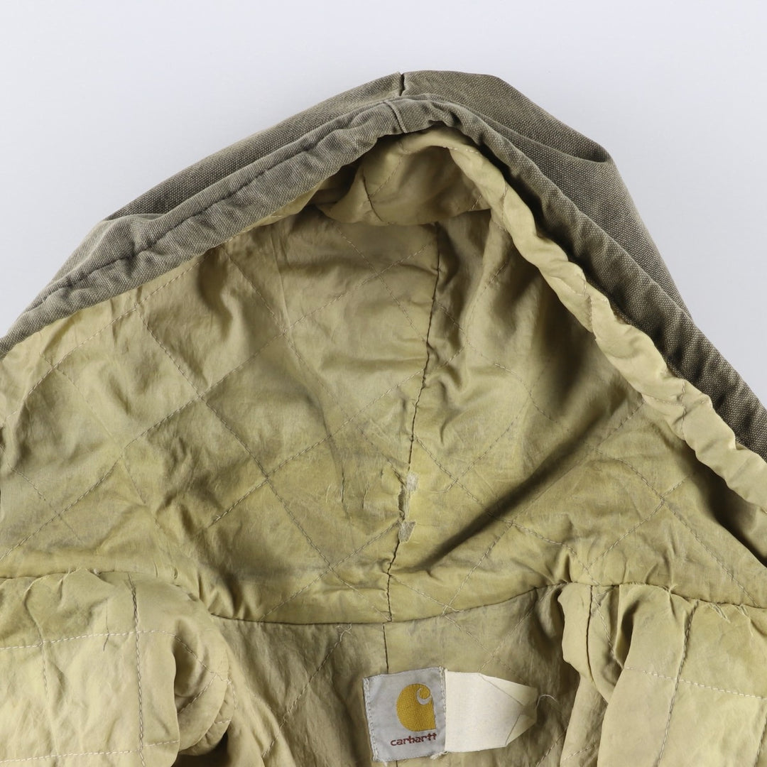 Carhartt Active Jacket, Padded Duck Full-Zip Hoodie, Men's XL unclear Khaki type Vintage Second Hand