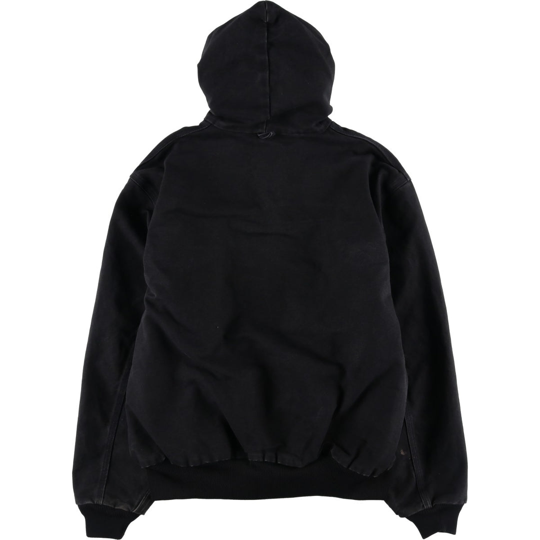 Carhartt Active Jacket Duck Full Zip Parka Made in USA Men's XL cotton black type Vintage Second Hand