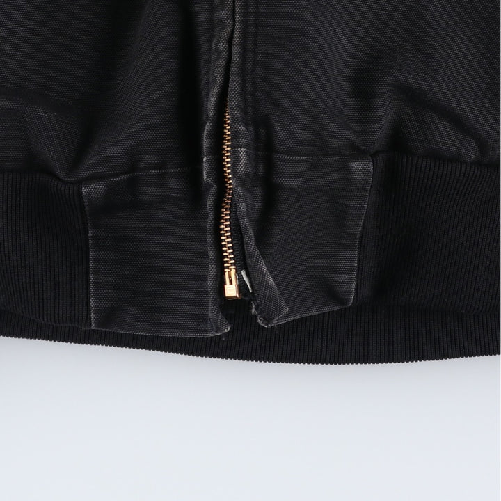 Carhartt Active Jacket Duck Full Zip Parka Made in USA Men's XL cotton black type Vintage Second Hand
