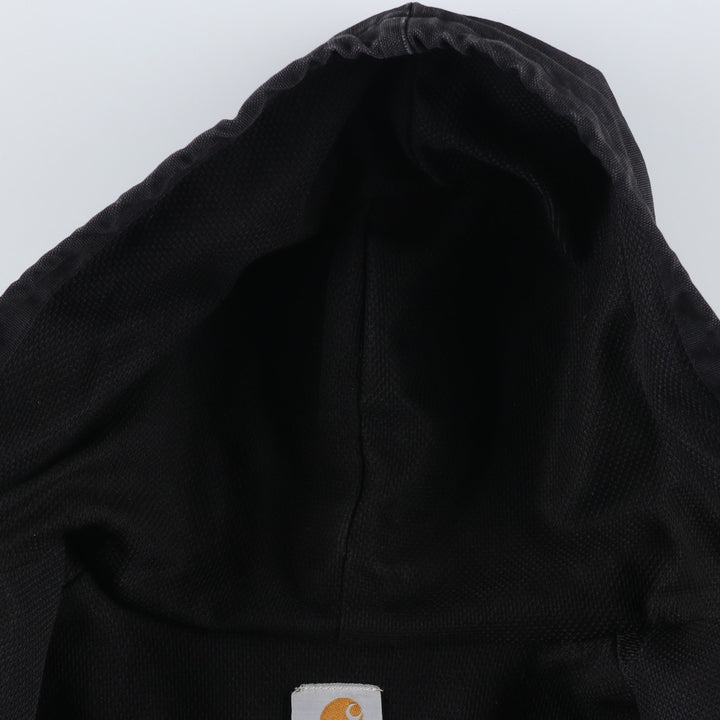 Carhartt Active Jacket Duck Full Zip Parka Made in USA Men's XL cotton black type Vintage Second Hand