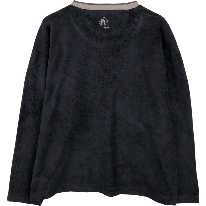 Patagonia Rhythm Plush Synchilla Sweatshirt 20845SP, Men's Medium Fleece Top polyester navy blue type Vintage Second Hand