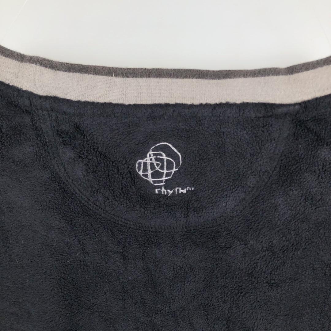 Patagonia Rhythm Plush Synchilla Sweatshirt 20845SP, Men's Medium Fleece Top polyester navy blue type Vintage Second Hand