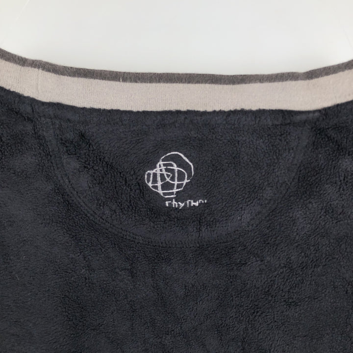 Patagonia Rhythm Plush Synchilla Sweatshirt 20845SP, Men's Medium Fleece Top polyester navy blue type Vintage Second Hand