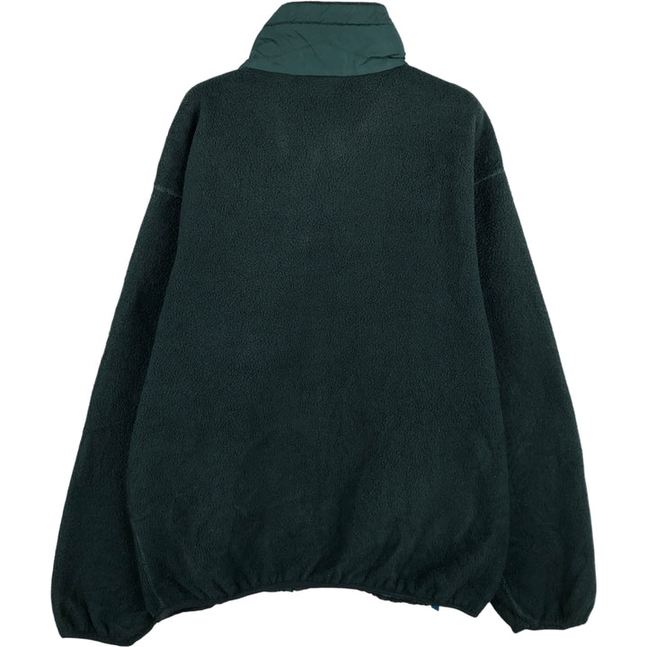 Patagonia 25021 Fleece Jacket, Made in USA, Men's Size L unclear Green type dark green Vintage Second Hand
