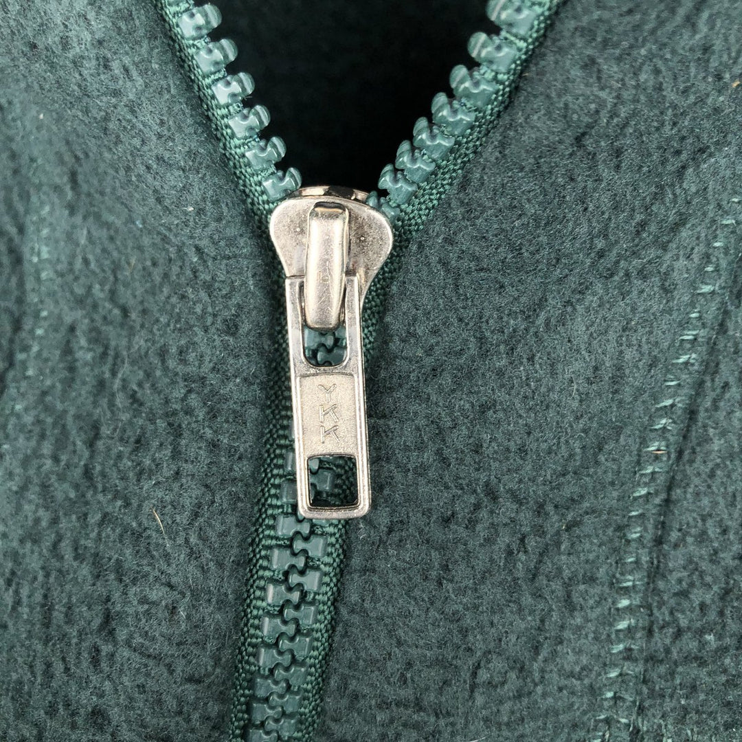 Patagonia 25021 Fleece Jacket, Made in USA, Men's Size L unclear Green type dark green Vintage Second Hand