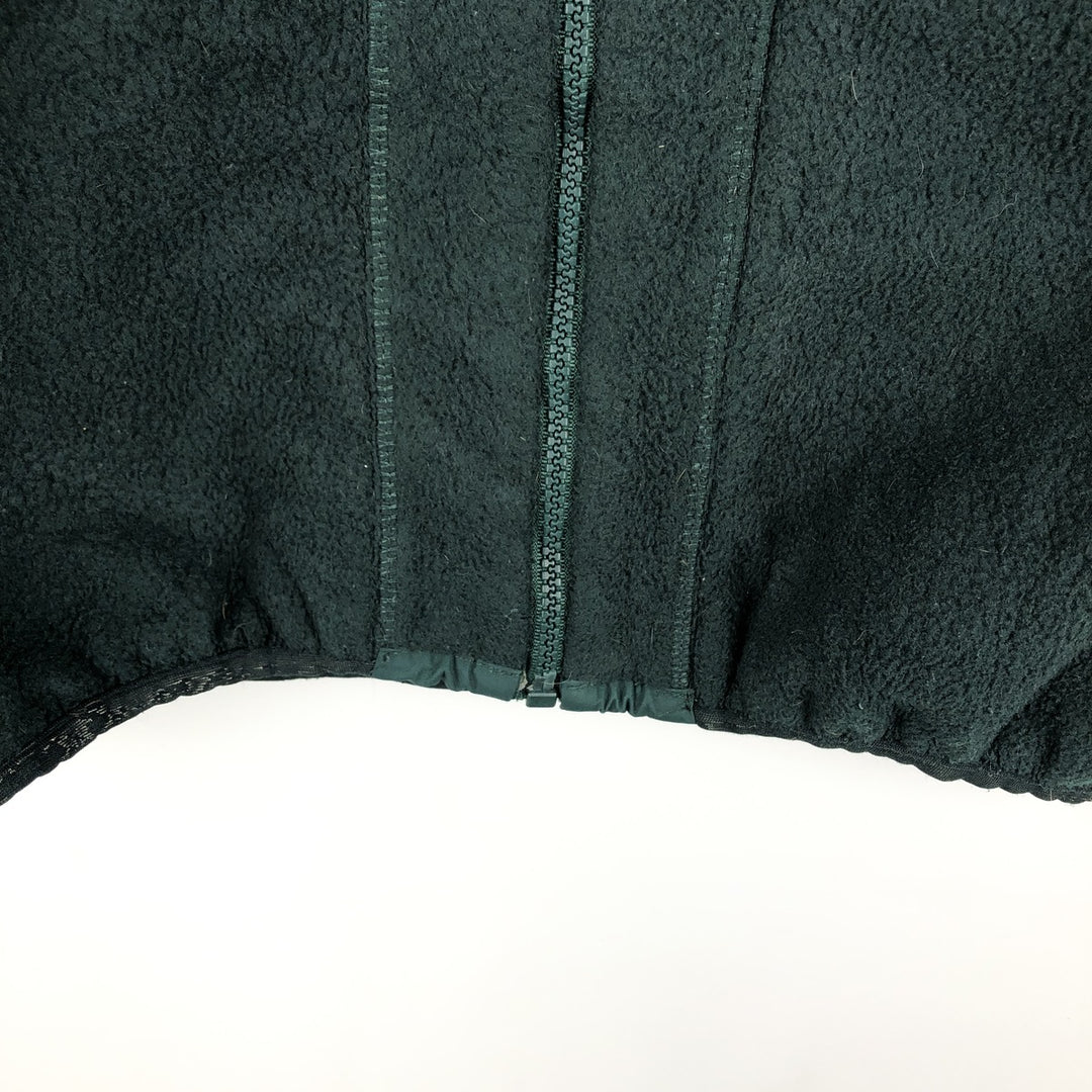 Patagonia 25021 Fleece Jacket, Made in USA, Men's Size L unclear Green type dark green Vintage Second Hand