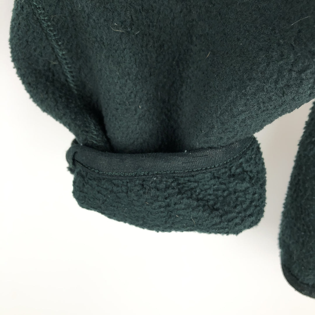 Patagonia 25021 Fleece Jacket, Made in USA, Men's Size L unclear Green type dark green Vintage Second Hand