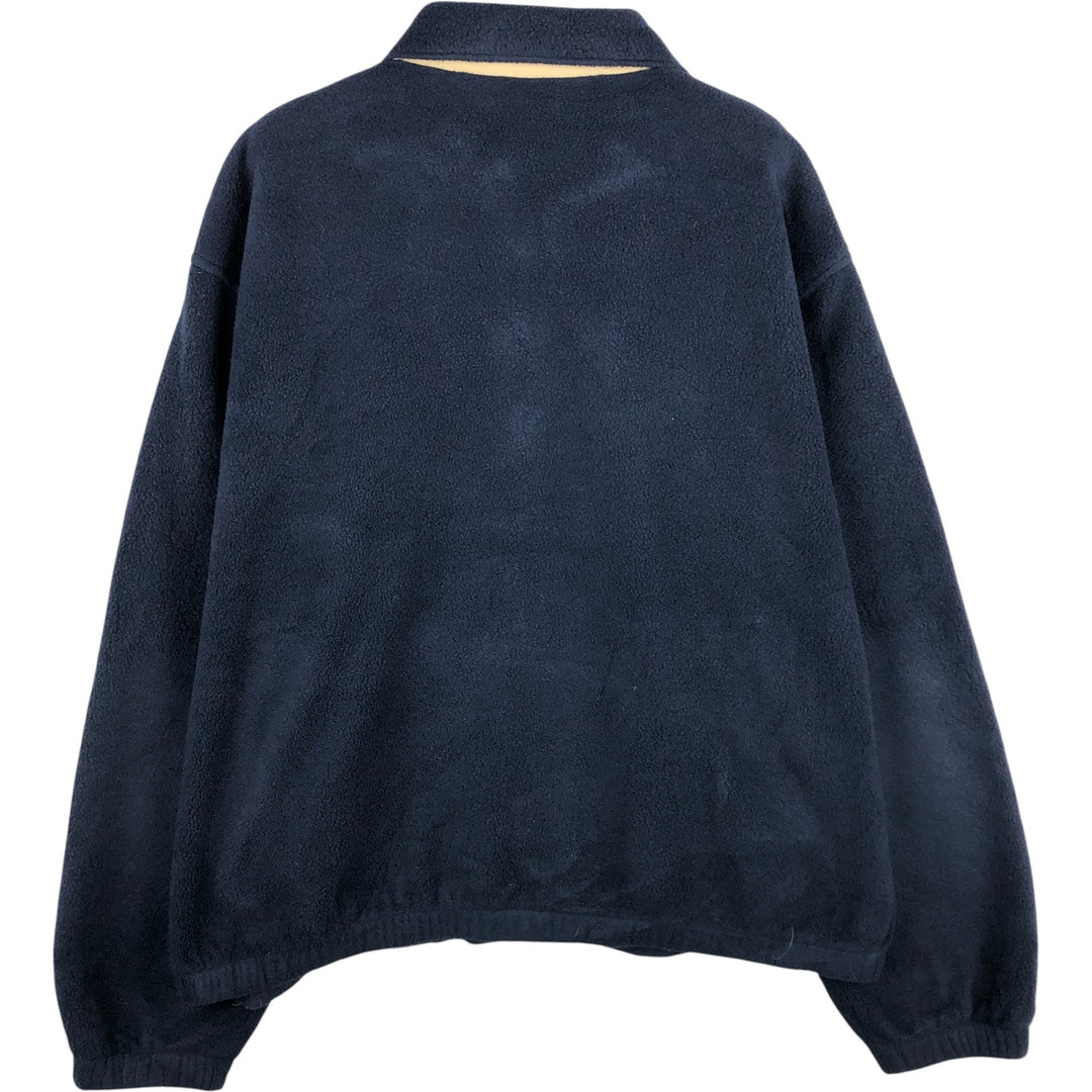 Ralph Lauren POLO by Ralph Lauren Swing Top Fleece Jacket, Men's XL polyester navy blue type Vintage Second Hand