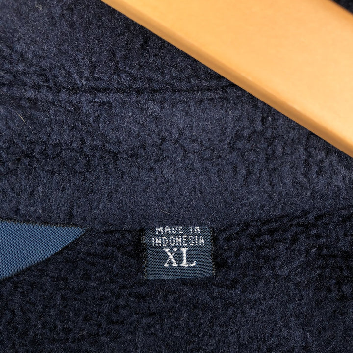 Ralph Lauren POLO by Ralph Lauren Swing Top Fleece Jacket, Men's XL polyester navy blue type Vintage Second Hand