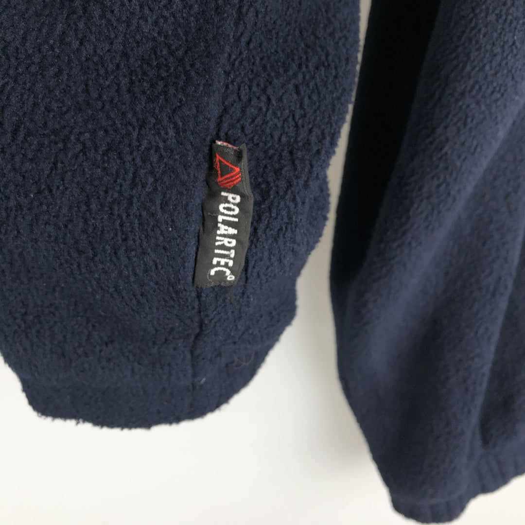 Ralph Lauren POLO by Ralph Lauren Swing Top Fleece Jacket, Men's XL polyester navy blue type Vintage Second Hand
