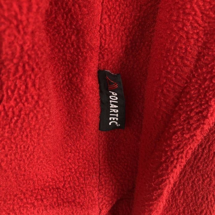 Ralph Lauren POLO by Ralph Lauren Swing Top Fleece Jacket, Men's Size Medium polyester red type Vintage Second Hand