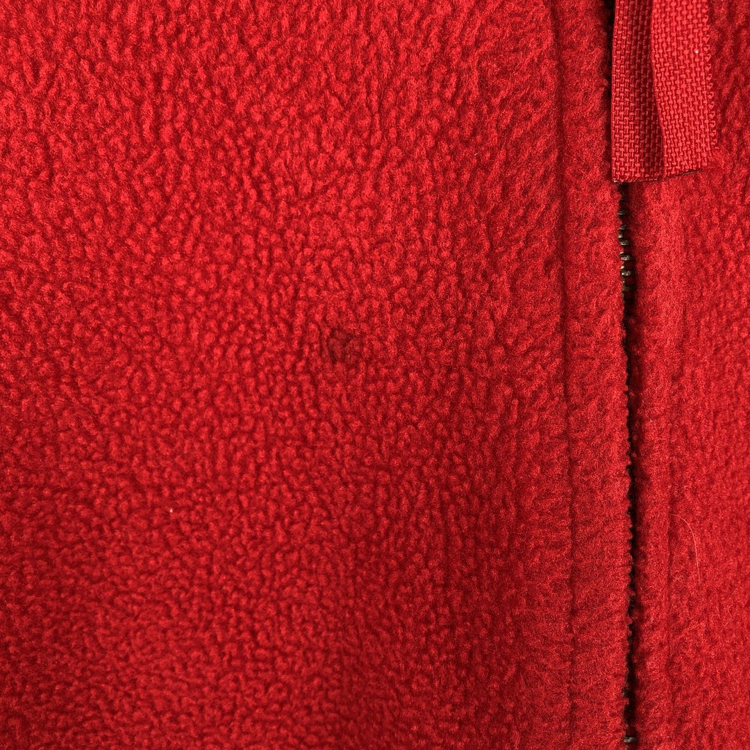 Ralph Lauren POLO by Ralph Lauren Swing Top Fleece Jacket, Men's Size Medium polyester red type Vintage Second Hand