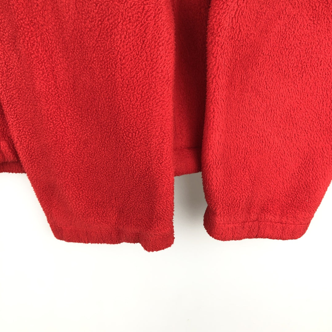 Ralph Lauren POLO by Ralph Lauren Swing Top Fleece Jacket, Men's Size Medium polyester red type Vintage Second Hand