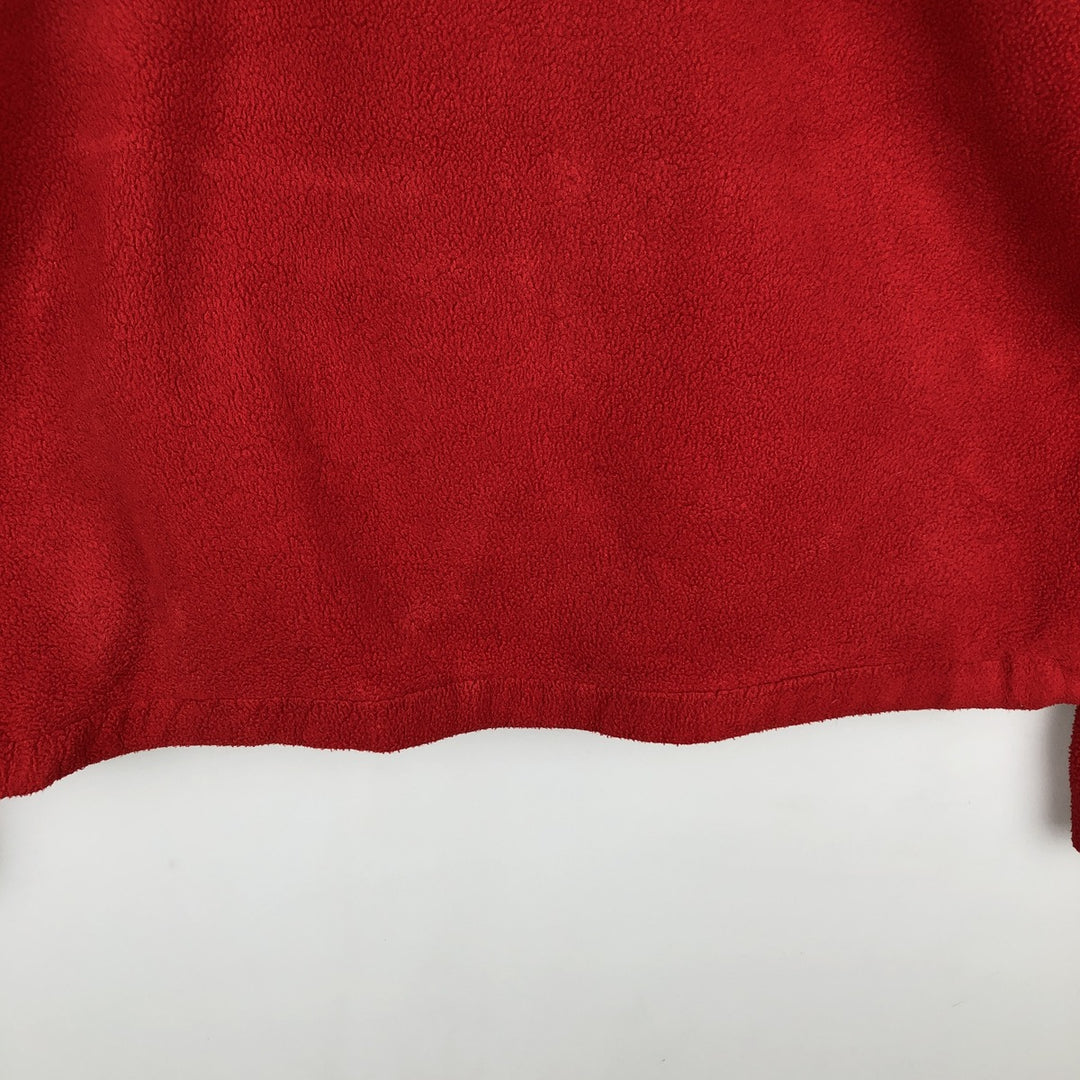Ralph Lauren POLO by Ralph Lauren Swing Top Fleece Jacket, Men's Size Medium polyester red type Vintage Second Hand