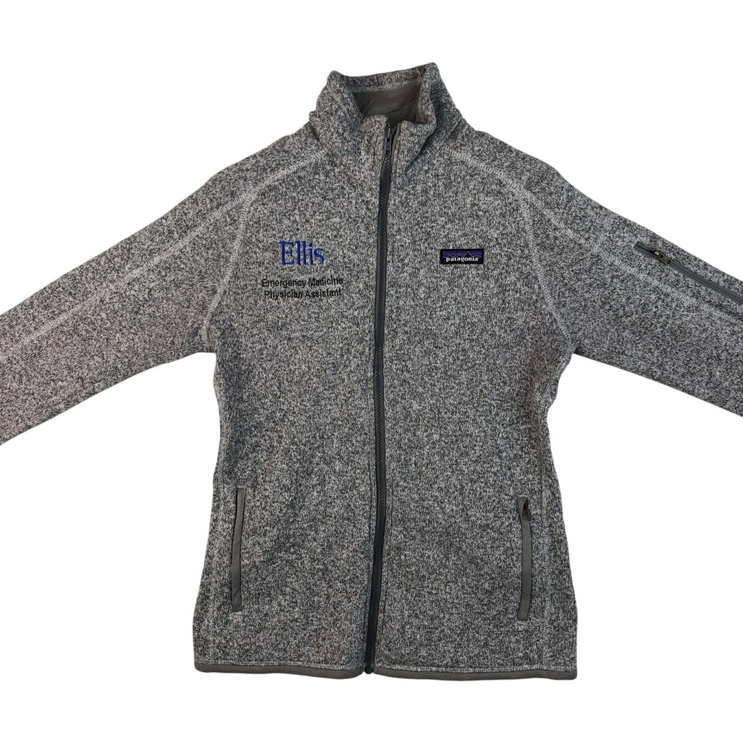 Patagonia Better Sweater Jacket 25542FA18 Fleece Jacket, Women's Size Medium polyester gray type Vintage Second Hand