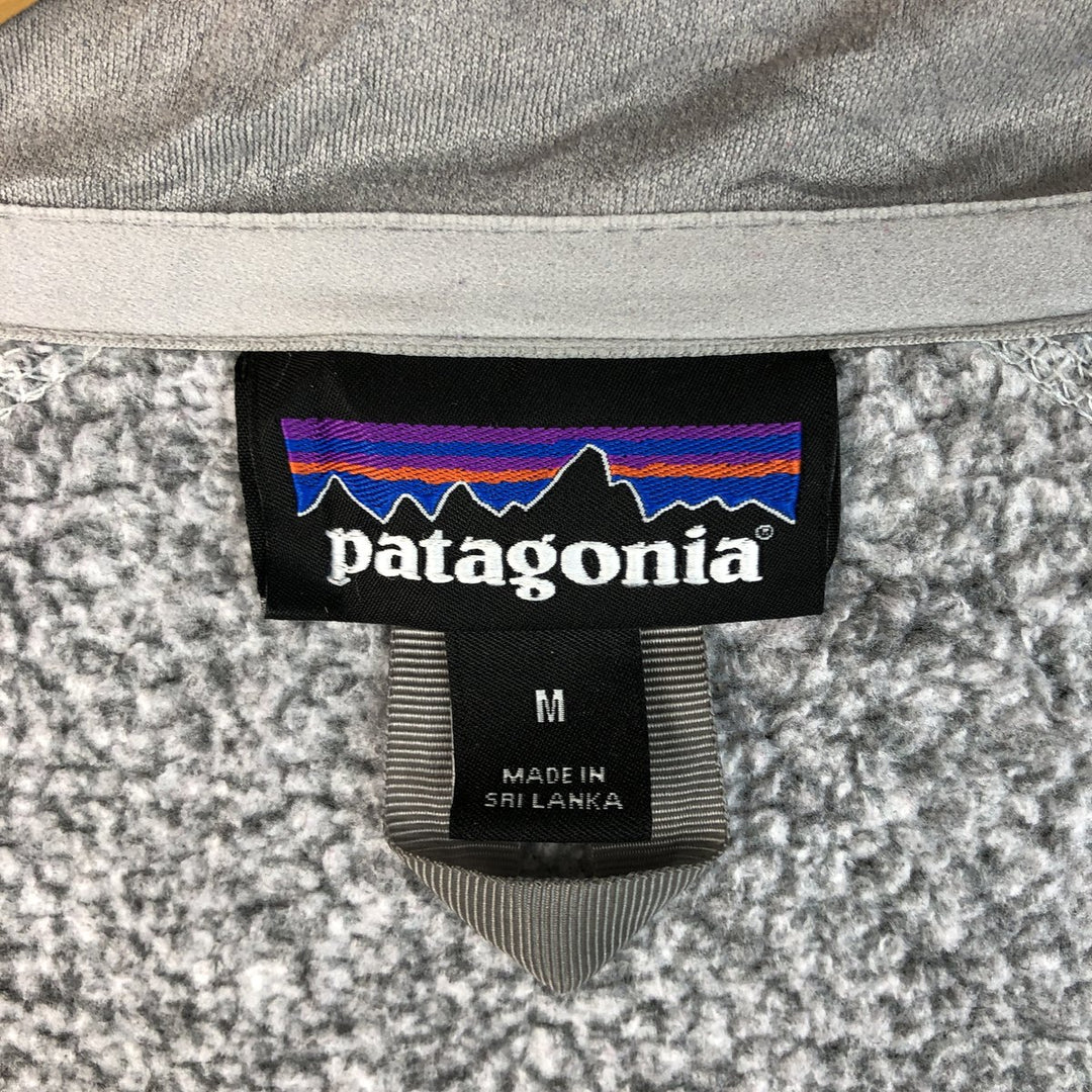 Patagonia Better Sweater Jacket 25542FA18 Fleece Jacket, Women's Size Medium polyester gray type Vintage Second Hand