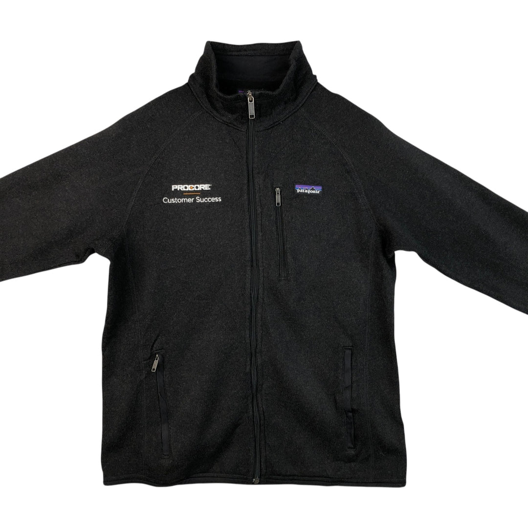 Patagonia Better Sweater Jacket 25527SP19 Fleece Jacket, Men's Size Medium polyester black type Vintage Second Hand