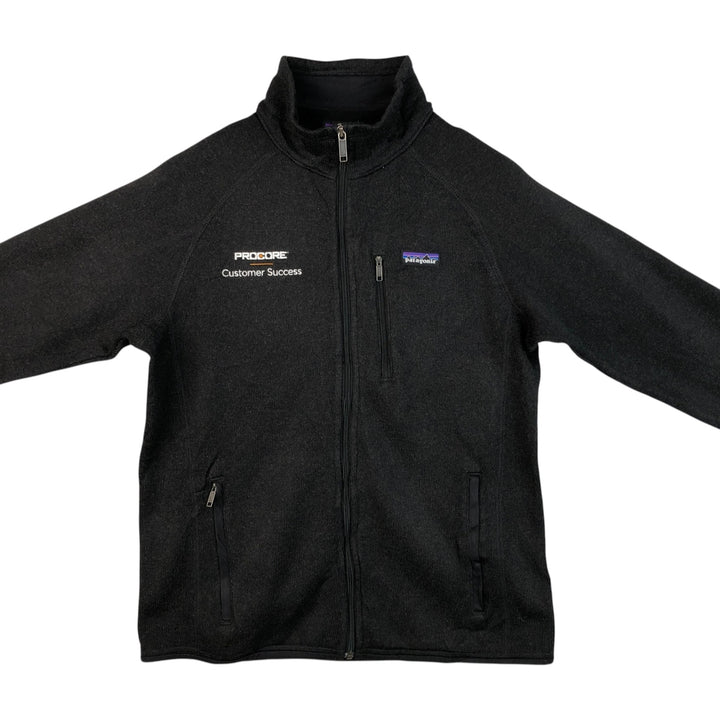 Patagonia Better Sweater Jacket 25527SP19 Fleece Jacket, Men's Size Medium polyester black type Vintage Second Hand