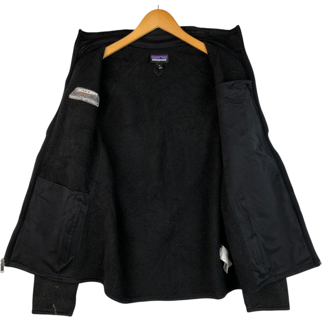 Patagonia Better Sweater Jacket 25527SP19 Fleece Jacket, Men's Size Medium polyester black type Vintage Second Hand