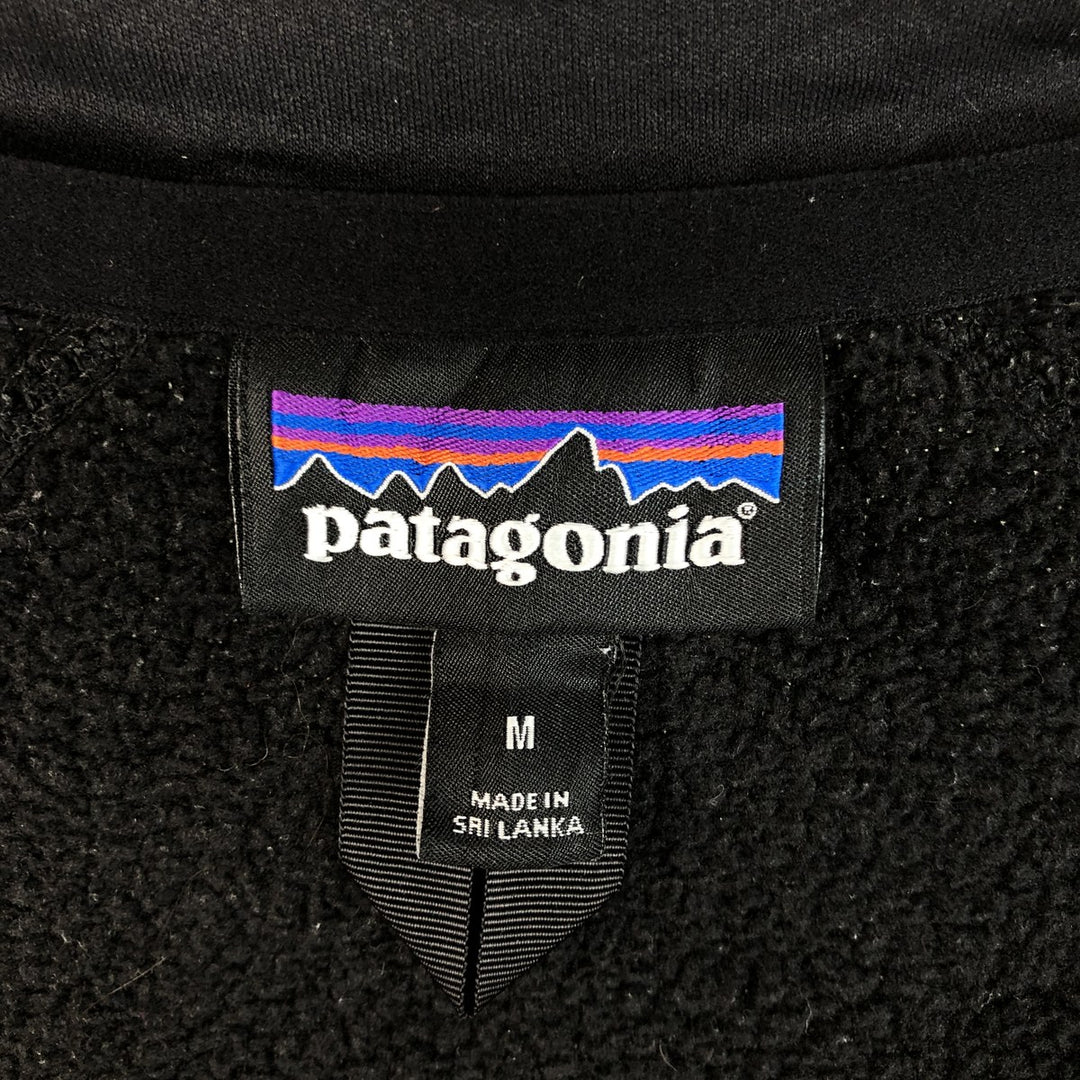 Patagonia Better Sweater Jacket 25527SP19 Fleece Jacket, Men's Size Medium polyester black type Vintage Second Hand