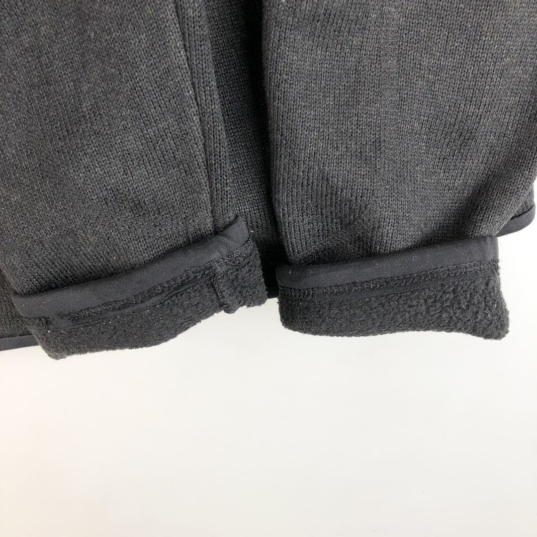Patagonia Better Sweater Jacket 25527SP19 Fleece Jacket, Men's Size Medium polyester black type Vintage Second Hand