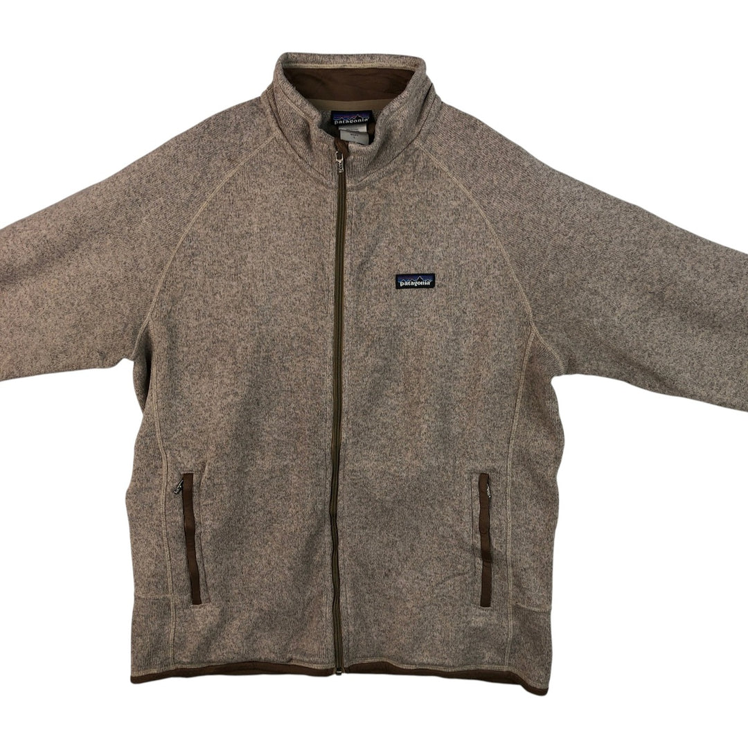 2000'S Patagonia Better Sweater Jacket 25525S9 Men's Size L polyester Beige type Vintage Second Hand
