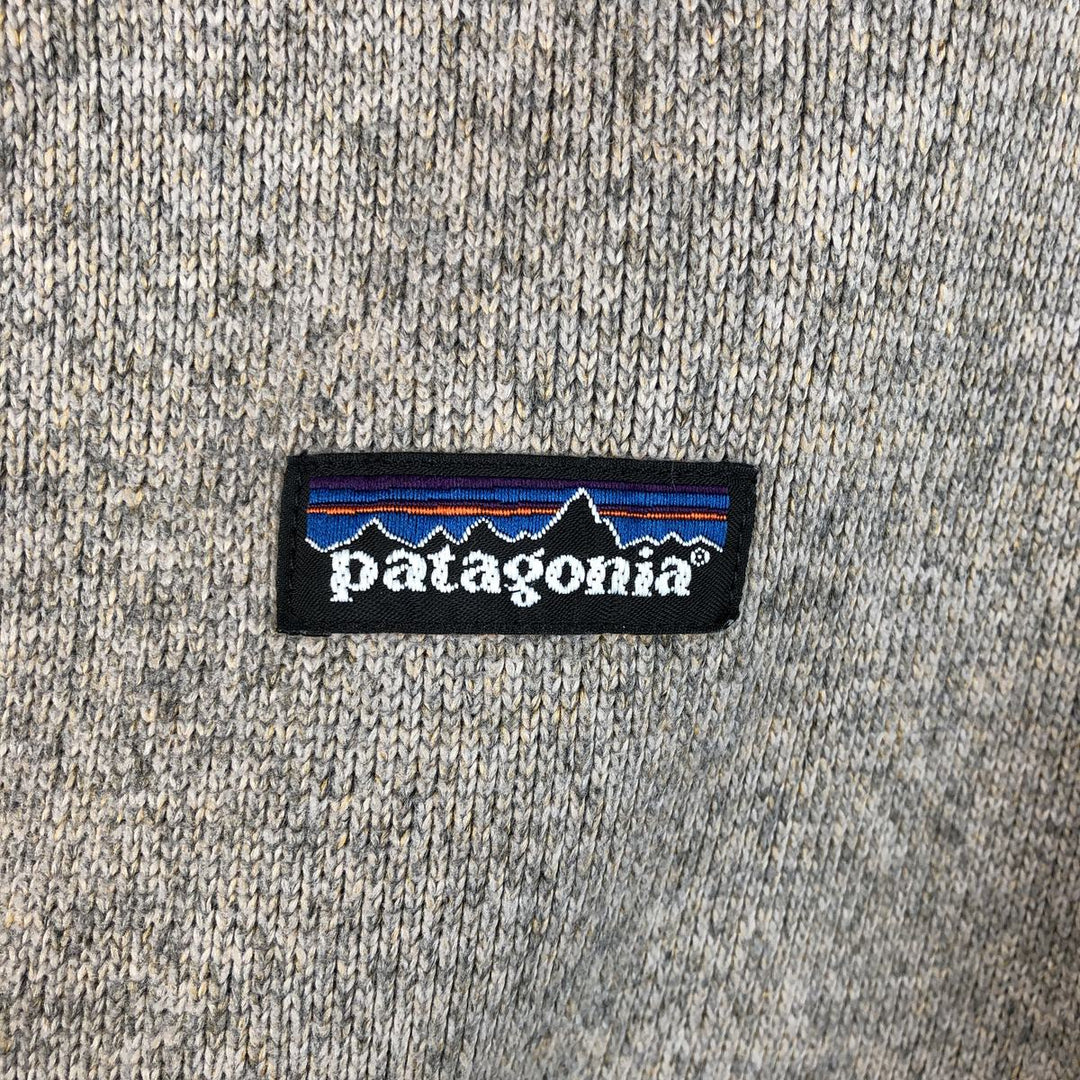 2000'S Patagonia Better Sweater Jacket 25525S9 Men's Size L polyester Beige type Vintage Second Hand